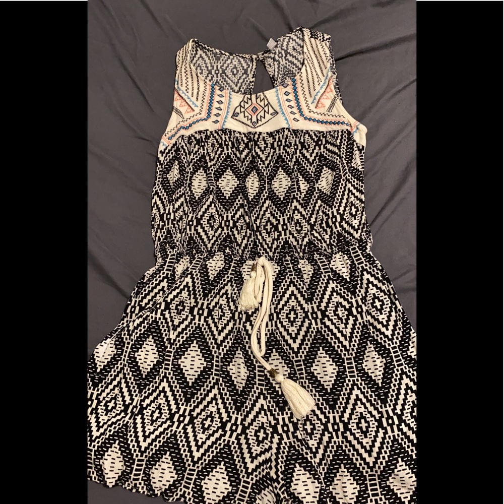 Xhilaration Aztec romper